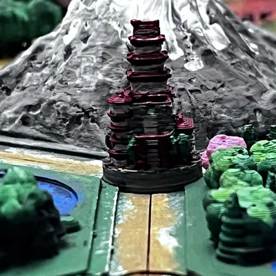 Bộ Quân Catan Nhật Bản - Nhà và Thành Phố