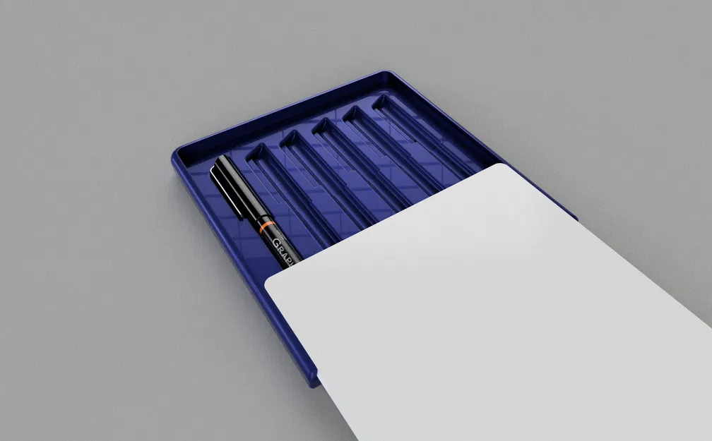 Hộp Đựng Bút Ohto Graphic Liner - Image 3