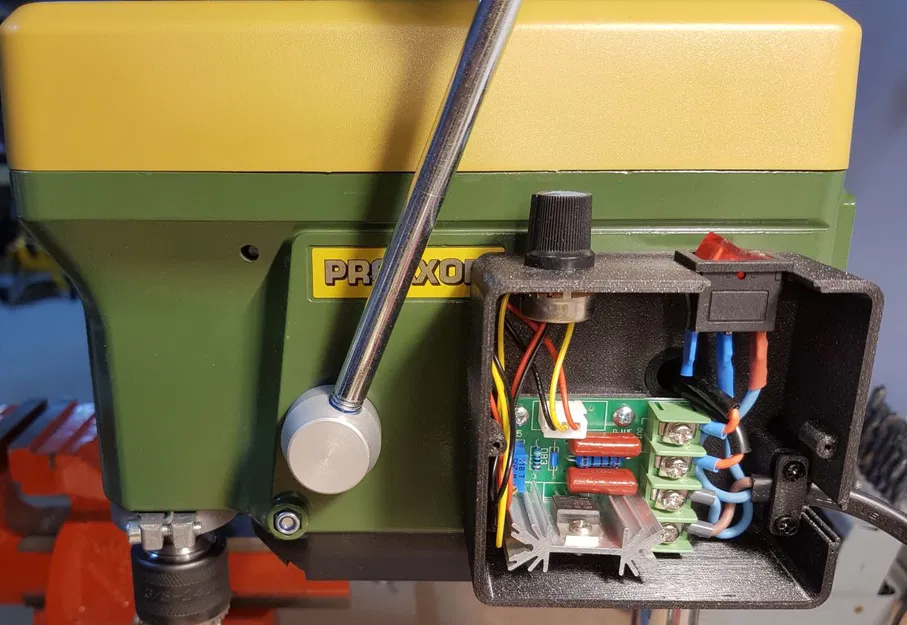 Vỏ Hộp Điều Khiển Tốc Độ Cho Máy Khoan Proxxon TBM 220 - Image 3