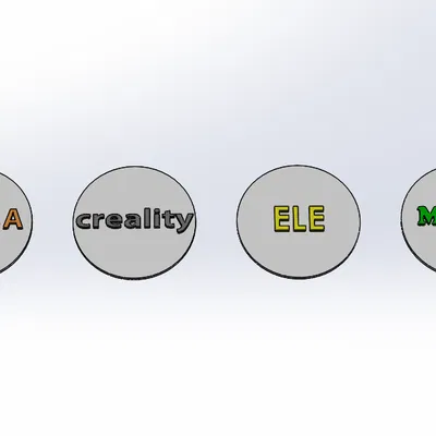 Logo Prusa, Creality và nhiều hơn nữa