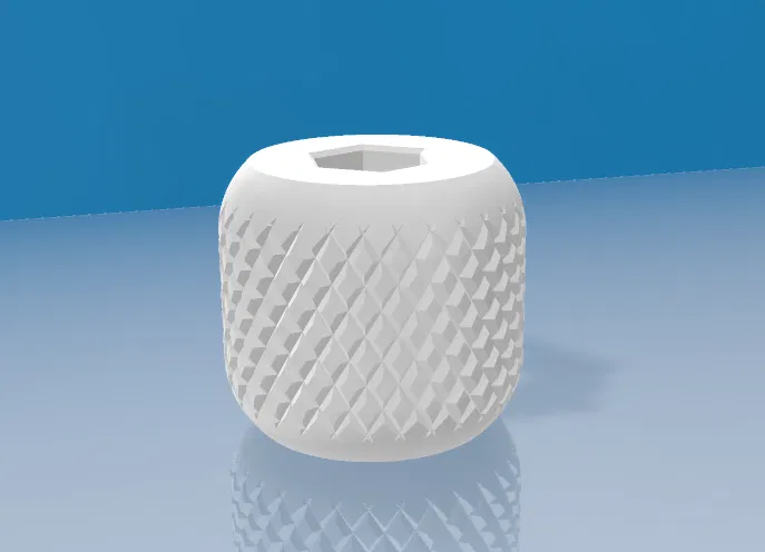 Tay cầm dụng cụ mini đầu lục giác có vân - Image 2