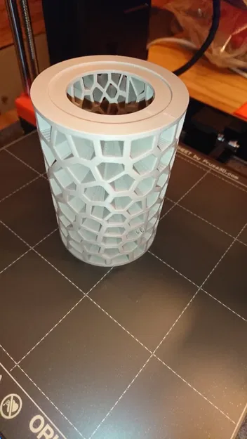 Chụp đèn hình trụ Voronoi cho bóng đèn dài - Image 2