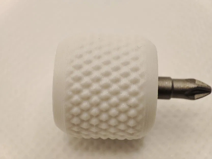 Tay cầm dụng cụ mini đầu lục giác có vân - Image 3