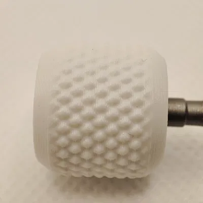 Tay cầm dụng cụ mini đầu lục giác có vân