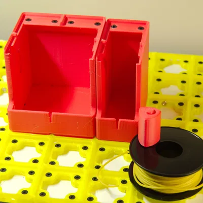 Giá đỡ cuộn dây Gridfinity có thể xếp chồng