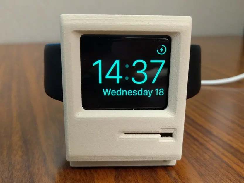 Đế Sạc Apple Watch - Kiểu Mac Cổ Điển - Image 1