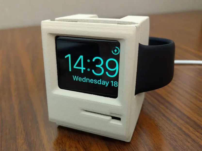 Đế Sạc Apple Watch - Kiểu Mac Cổ Điển - Image 2