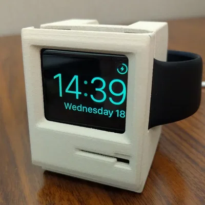 Đế Sạc Apple Watch - Kiểu Mac Cổ Điển