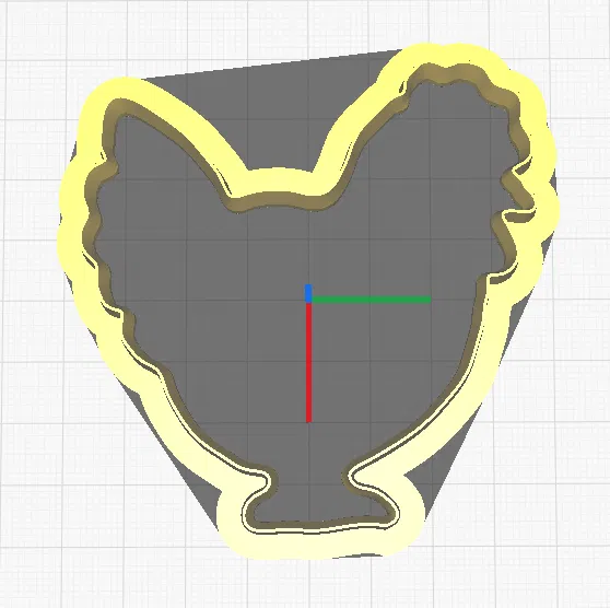 Khuôn Cắt Bánh Hình Gà - Image 4