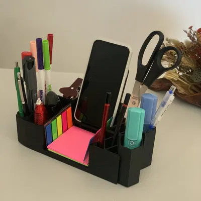 Giá đỡ điện thoại và đồ dùng văn phòng