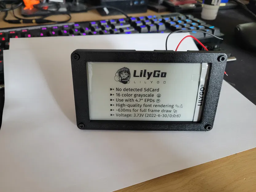 Khung hiển thị cho Bảng phát triển LILYGO T5 4.7" E-paper - Image 1