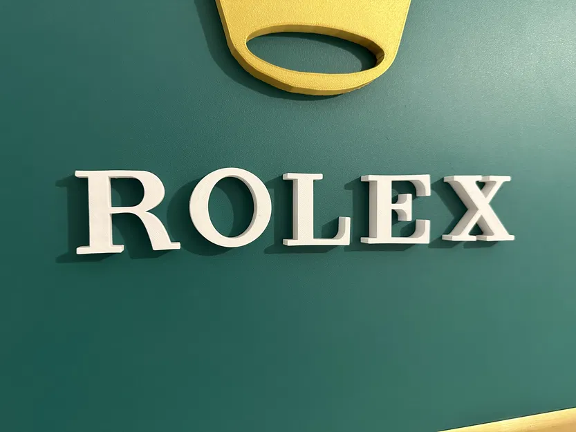 Mô hình chữ trang trí "Rolex" - Image 1