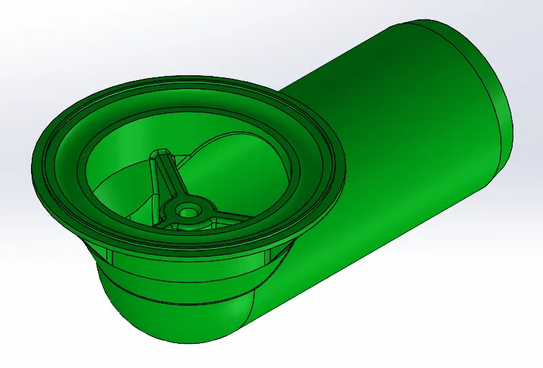 Bô Nước Cong Ống Xả Chậu Rửa Bát Ø40mm - Image 1