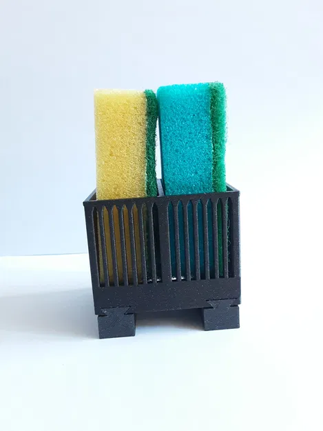 2X Giá Đỡ Bọt Biển Rửa Chén cho Bọt Biển 79X45X26 mm - Image 2