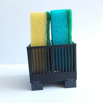 2X Giá Đỡ Bọt Biển Rửa Chén cho Bọt Biển 79X45X26 mm