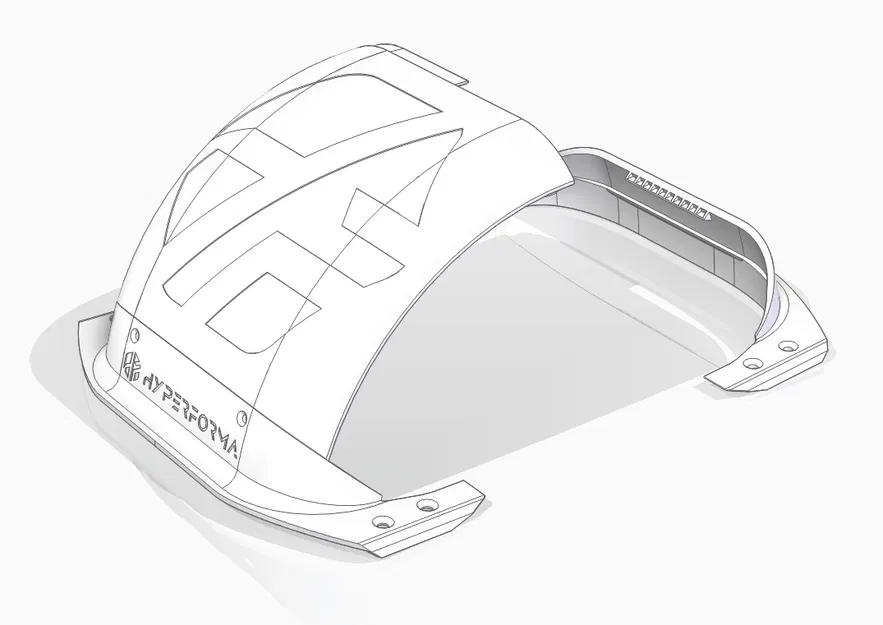 Phần Đế Vè Mini HYPERFORMA Cho Floatwheel ADV/ADVPro (MiniFender) - Image 3