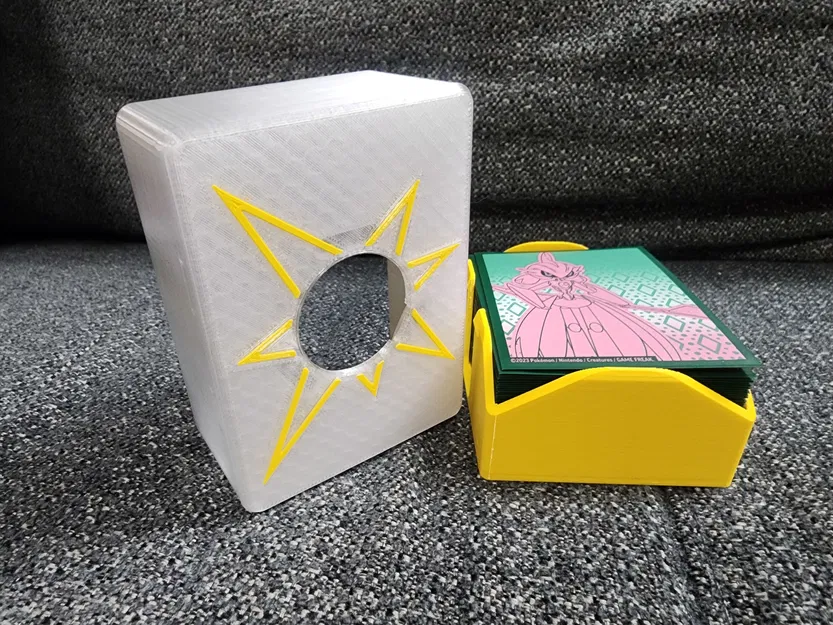 Hộp Đựng Bài Pokemon TCG Dành Cho Bài Có Bao - Hai Chất Liệu - Image 4
