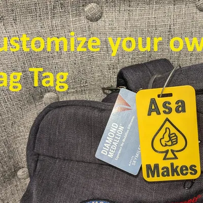 Móc Chìa Khóa Túi - File CAD Fusion360 và OpenSCAD tùy chỉnh!