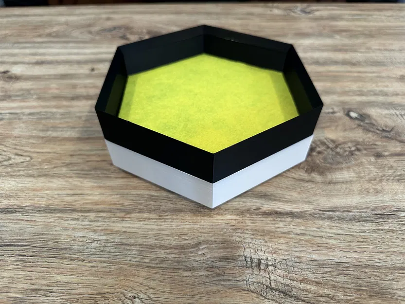 Khay Xúc Xắc Lục Giác Xếp Chồng (có khuôn dán nỉ) - Image 3