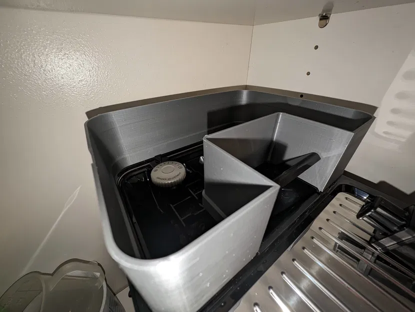 Phần Nối Dài Hộp Đựng Hạt Cà Phê Delonghi Eletta Explore - Image 14