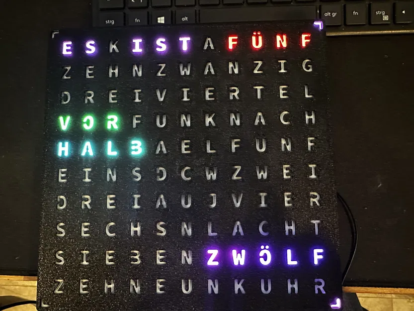 Diffusor Plate cho Đồng Hồ Chữ - Image 1