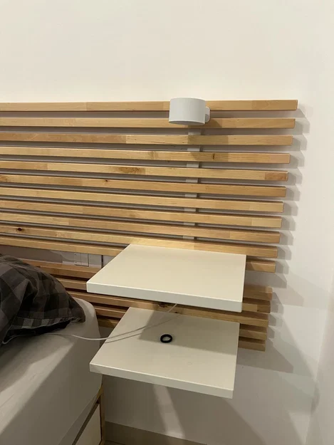 Đế Gắn Đèn LED Cho Đầu Giường Ikea Mandal - Image 2