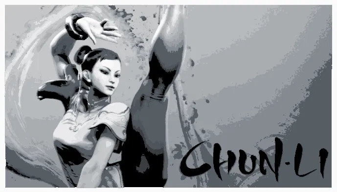 Chun-Li Street Fighter - Hueforge - Image 1
