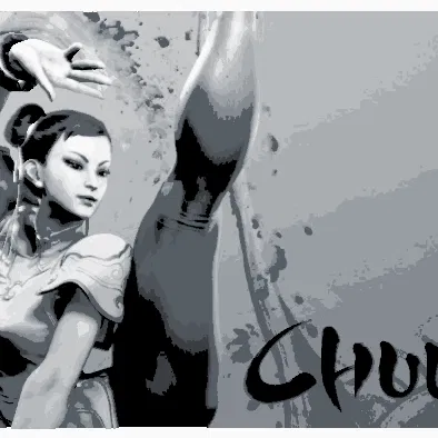 Chun-Li Street Fighter - Hueforge