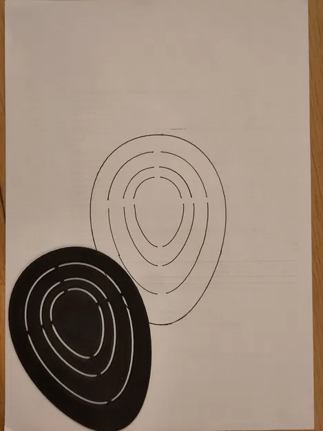 Mặt/Đầu Manga - Thước Cong Hình Pháp - Image 2