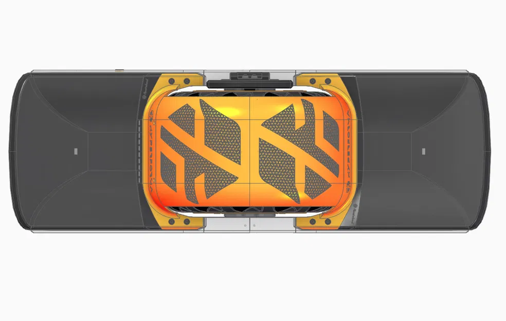 Chắn bùn trên HYPERFORMA Split Slim cho Floatwheel ADV-ADVPro (5°-12mm preload) - Image 2