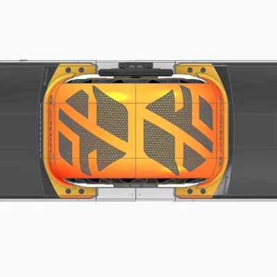 Chắn bùn trên HYPERFORMA Split Slim cho Floatwheel ADV-ADVPro (5°-12mm preload)