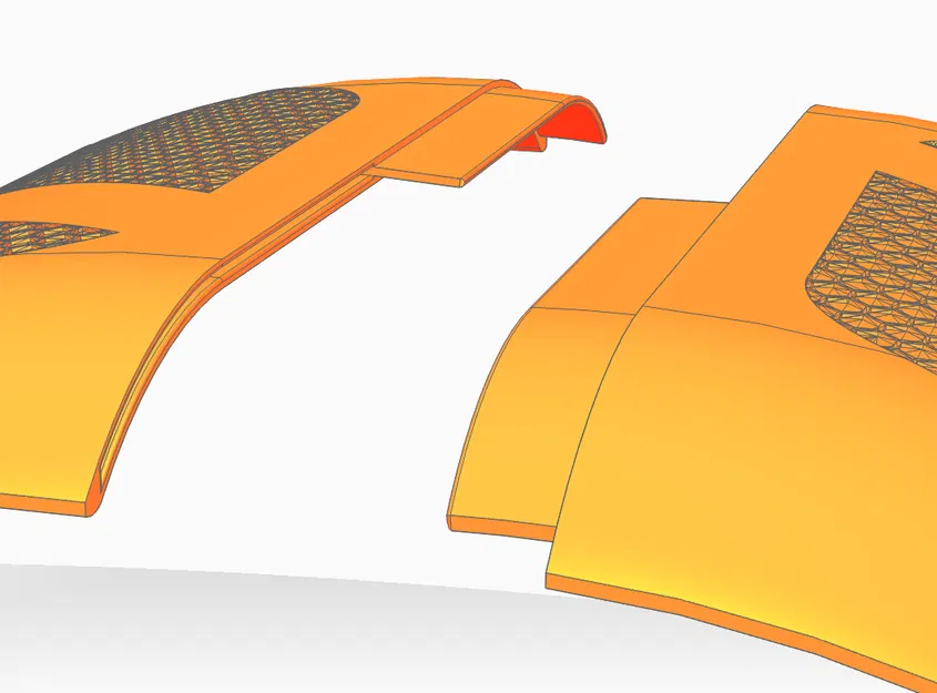 Chắn bùn trên HYPERFORMA Split Slim cho Floatwheel ADV-ADVPro (5°-12mm preload) - Image 8