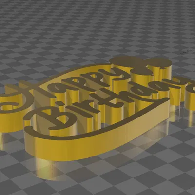 Chúc mừng sinh nhật 3D