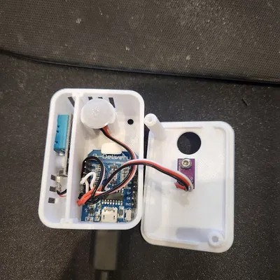 Hộp Cảm Biến Home Assistant / ESP Home V2 (Chuyển động / Nhiệt độ / Độ ẩm / Ánh sáng)