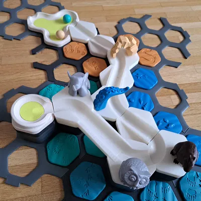 Tất cả các mảnh cơ bản của GraviTrax Junior (không cần hỗ trợ)