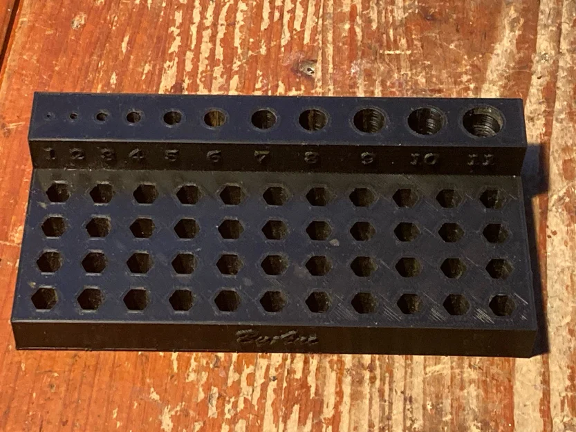 Giá đỡ để bàn cho đầu vít và mũi khoan - Image 2