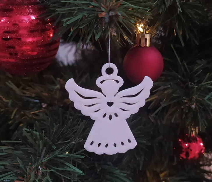 Thiên thần - phụ kiện treo cây thông Noel và móc khóa - Image 1