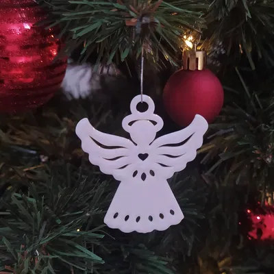 Thiên thần - phụ kiện treo cây thông Noel và móc khóa