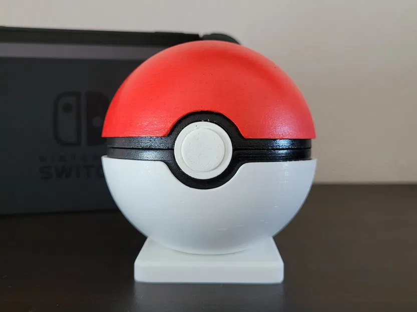Mẫu Pokeball 3D - Image 2