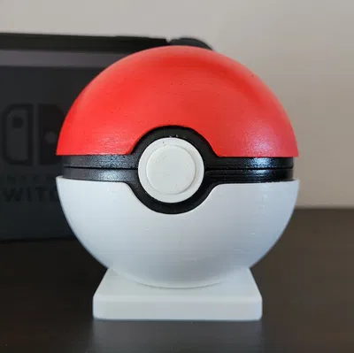Mẫu Pokeball 3D