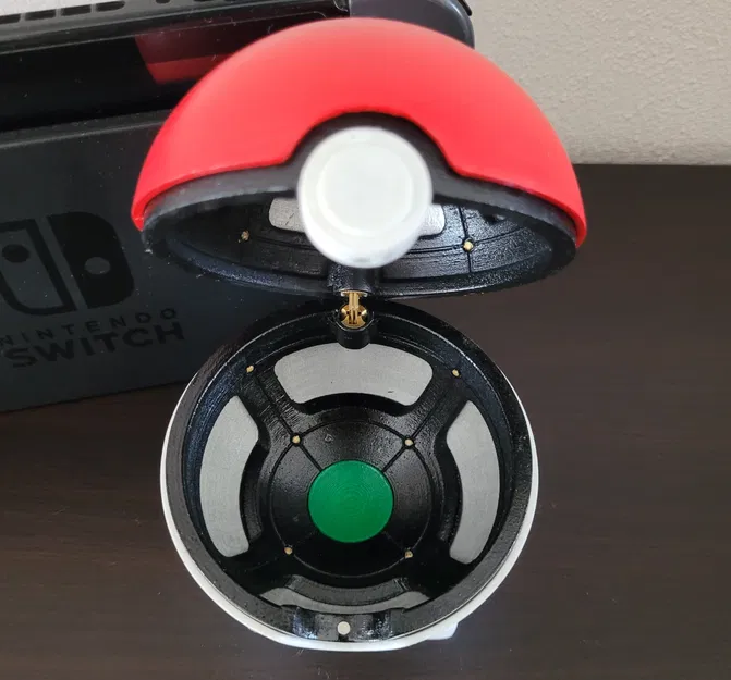 Mẫu Pokeball 3D - Image 3