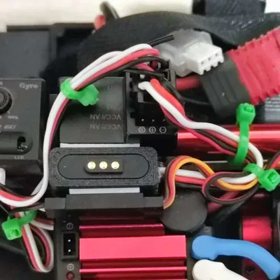 Vỏ Đầu Nối Nam Châm Đèn Xe RC