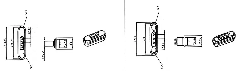 Vỏ Đầu Nối Nam Châm Đèn Xe RC - Image 8