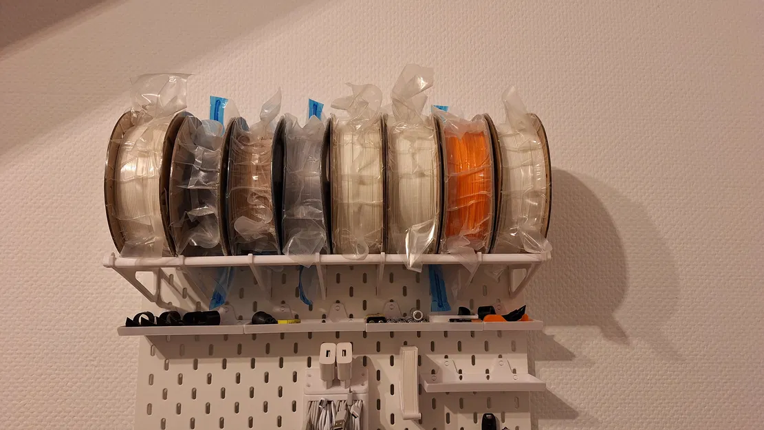 Giá đỡ cuộn dây Filament [Skadis; chỉ in] - Image 2