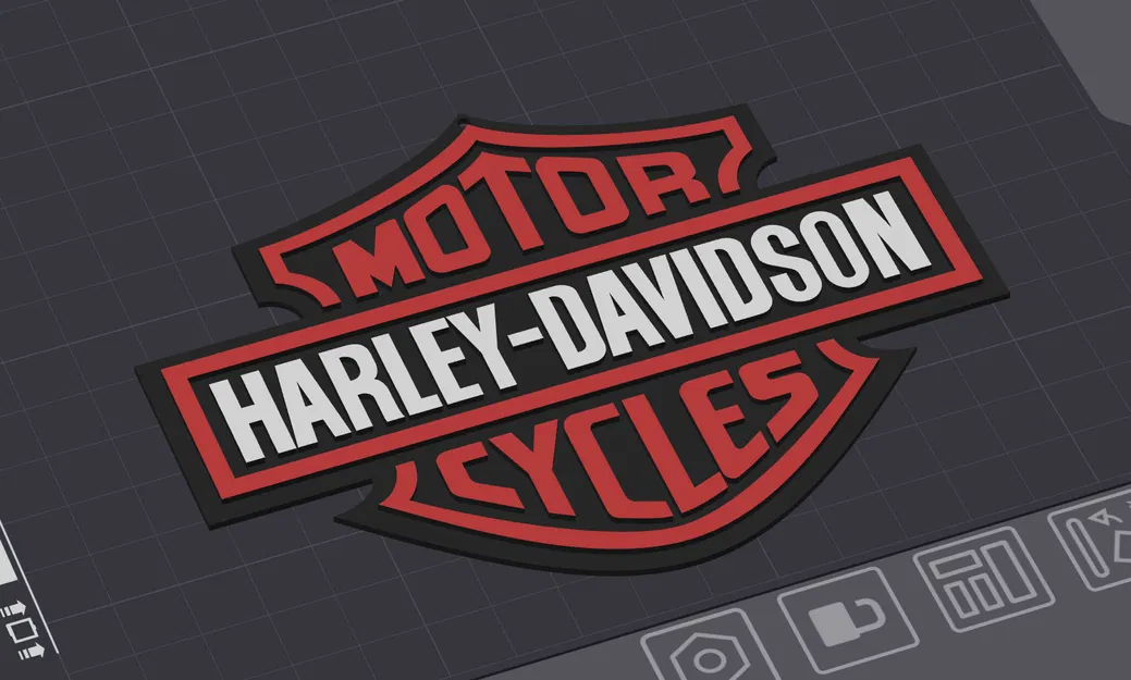 Móc Treo Giáng Sinh Harley Davidson - Image 1