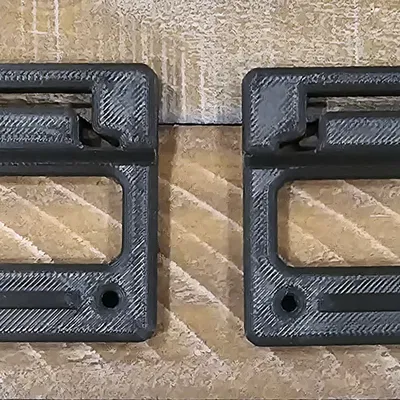 Chỉnh sửa - Giá đỡ thanh ray DIN in cho Voron V0