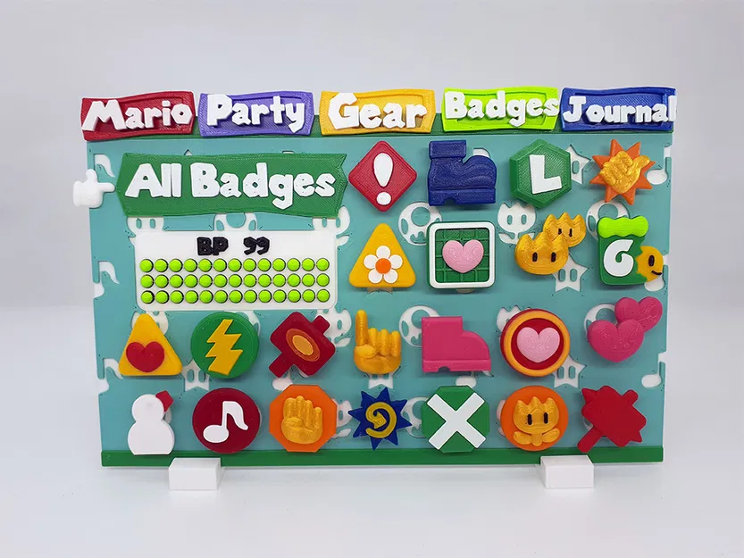 Bộ Huy Hiệu Paper Mario TTYD v2 - Image 1