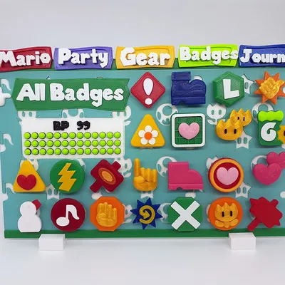 Bộ Huy Hiệu Paper Mario TTYD v2