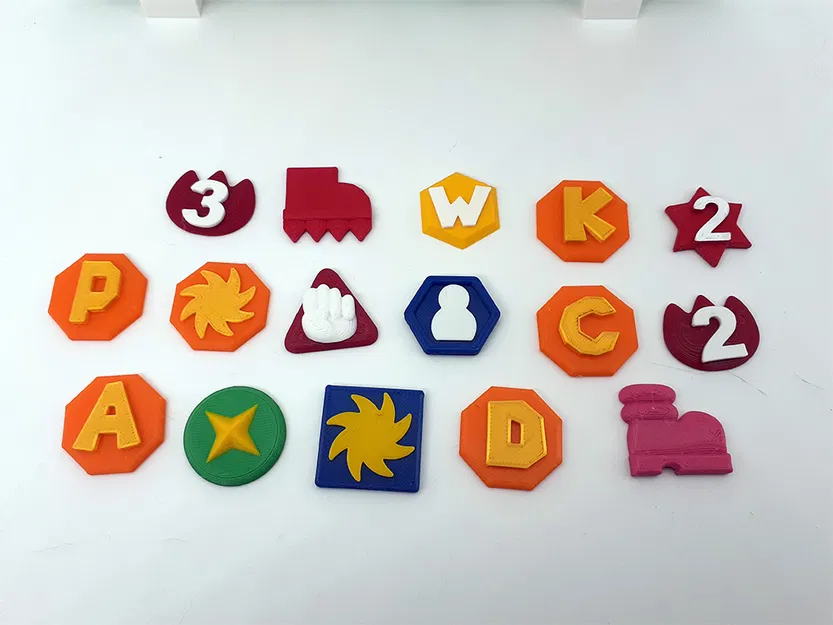 Bộ Huy Hiệu Paper Mario TTYD v2 - Image 2