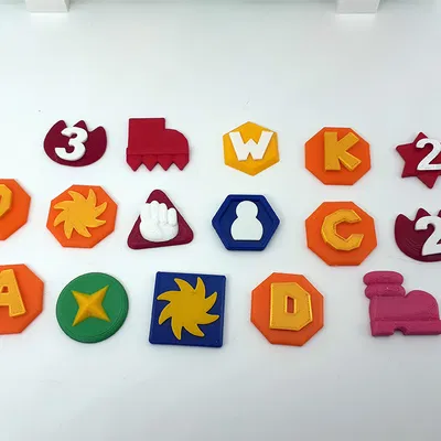 Bộ Huy Hiệu Paper Mario TTYD v2